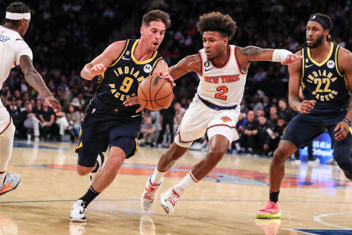 T.J. McConnell Indiana Pacers New York Knicks